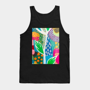 Painting of a plant Tank Top